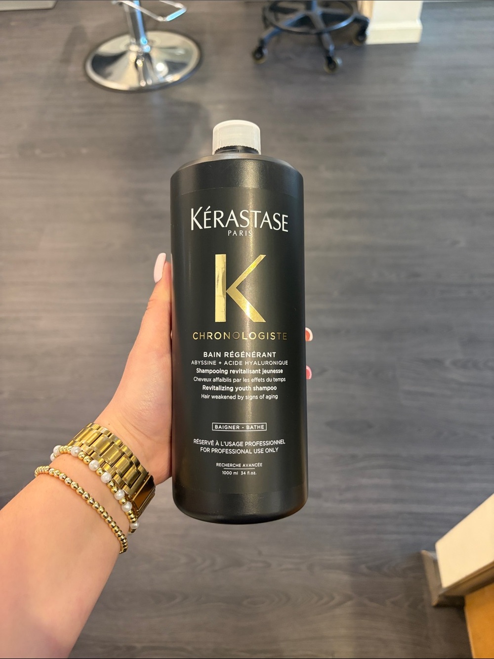 Kerastase Black and Gold Chronologiste Revitalizing Shampoo